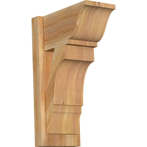 Ekena Millwork Balboa Traditional Rough Sawn Outlooker, Western Red Cedar, 8"W x 14"D x 22"H OUT08X14X22BOA01RWR - main